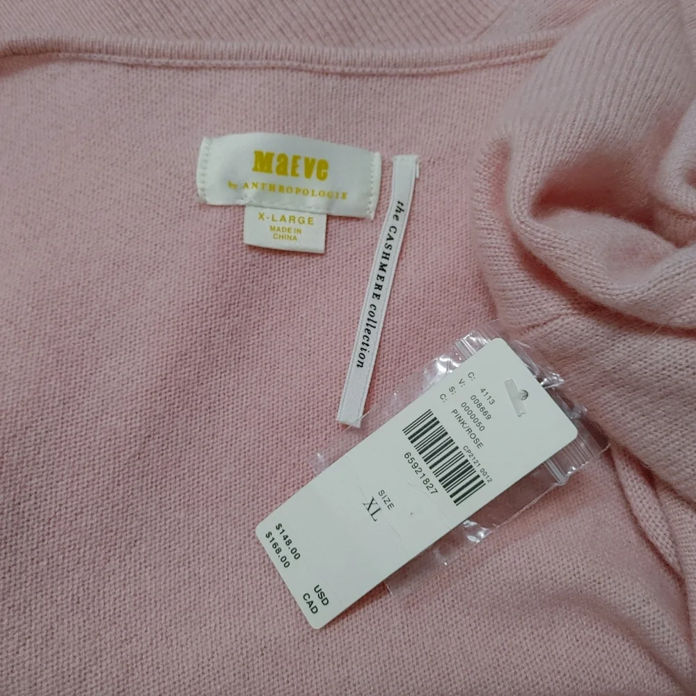 Maeve One-Shoulder Cashmere Sweater - Picture 10 of 11
